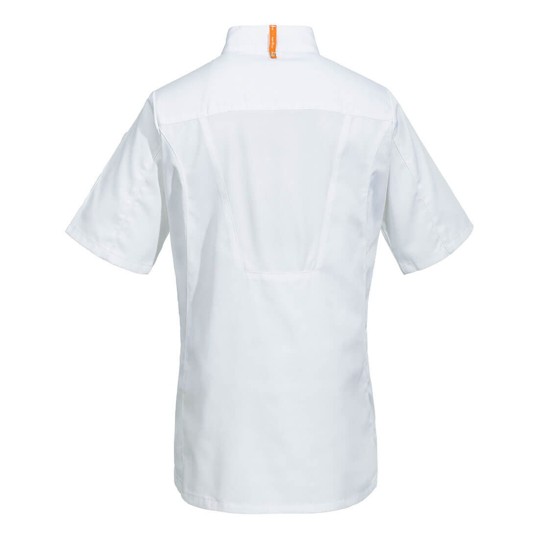 Women's White Chef Jacket Short Sleeve