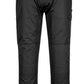 Portwest Super Worker Trousers. Black. Adjustable Leg Length. protexU