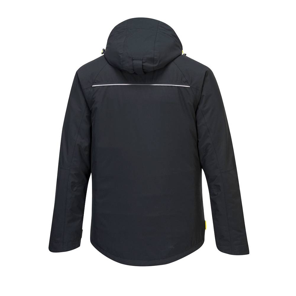 Portwest DX4 Waterproof Winter Jacket - Black protexU