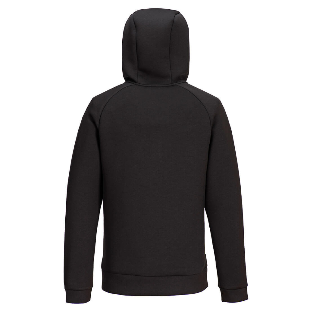 Portwest DX467 Quarter Zip Hoodie Black protexU