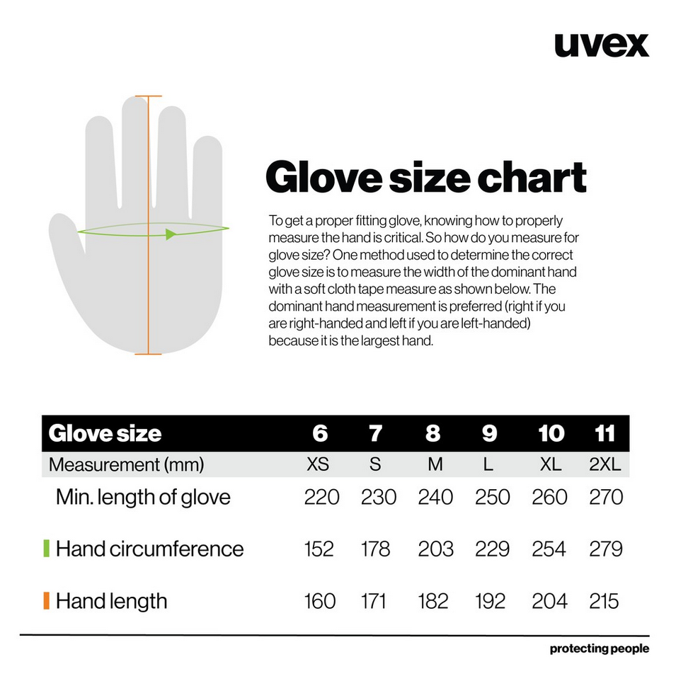 10 Pairs uvex athletic Lite ESD Safety Gloves Touchscreen 60035