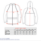 Portwest two-piece rainsuit size chart jacket. protexU