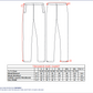 Portwest two-piece rainsuit size chart trousers. protexU