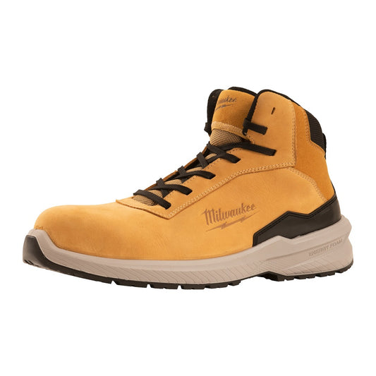 Milwaukee Flextred™ S3S Safety Boots Beige Nubuck Leather
