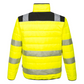 Portwest PW3 Hi-Vis Baffle Jacket - Yellow