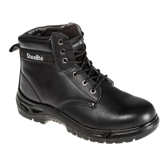 Portwest Steelite S3 Safety Boots Black. protexU