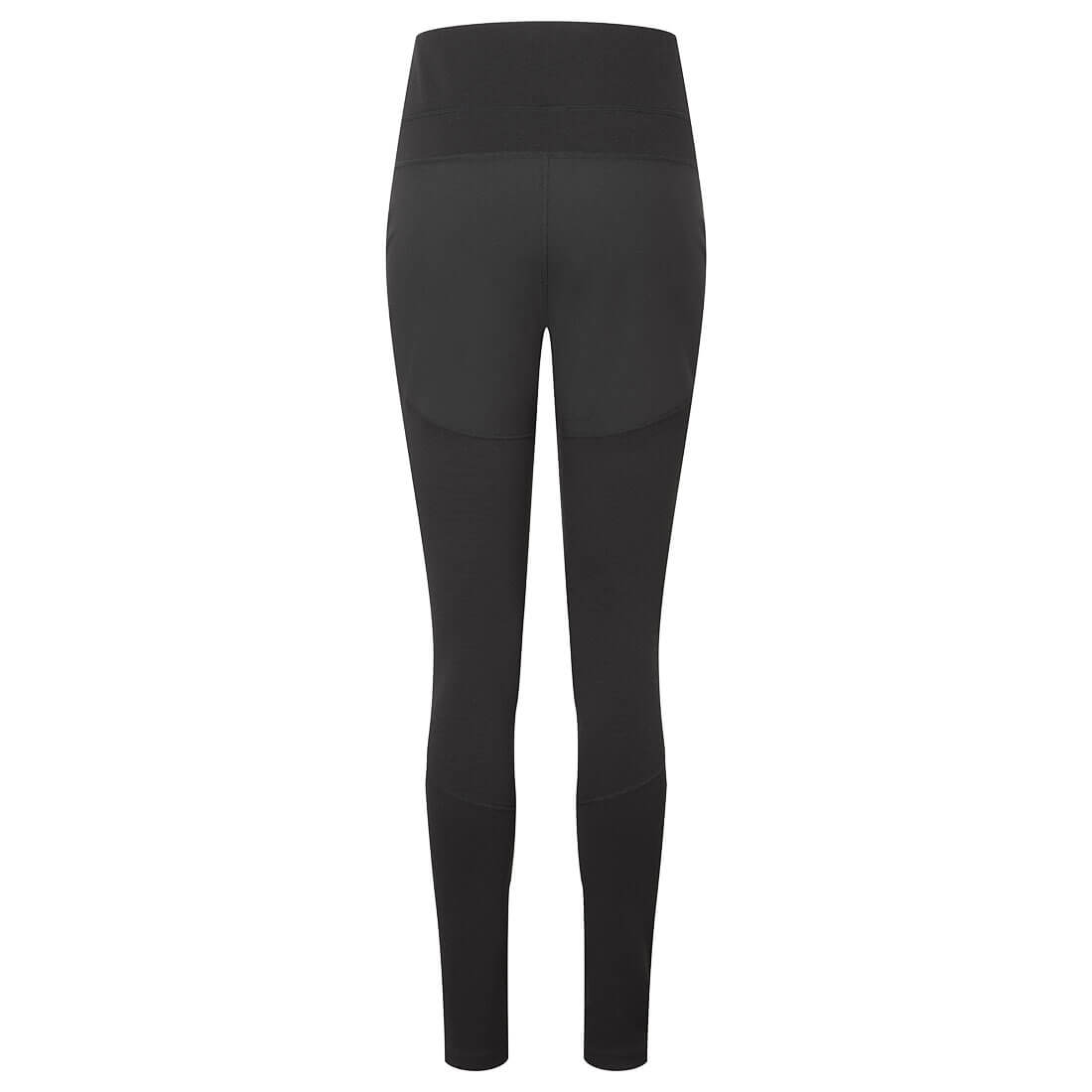 Portwest KX380 - KX3 Women’s Flexi Work Leggings. Black. Back View. protexU