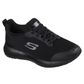 Skechers Work Shoe Squad SR Black, Women's work shoe, food industry shoe, catering shoe, nursing shoe, protexU