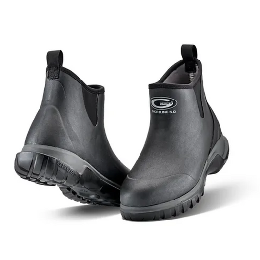 Grubs SHORELINE™ Ankle Height Wellies - Black