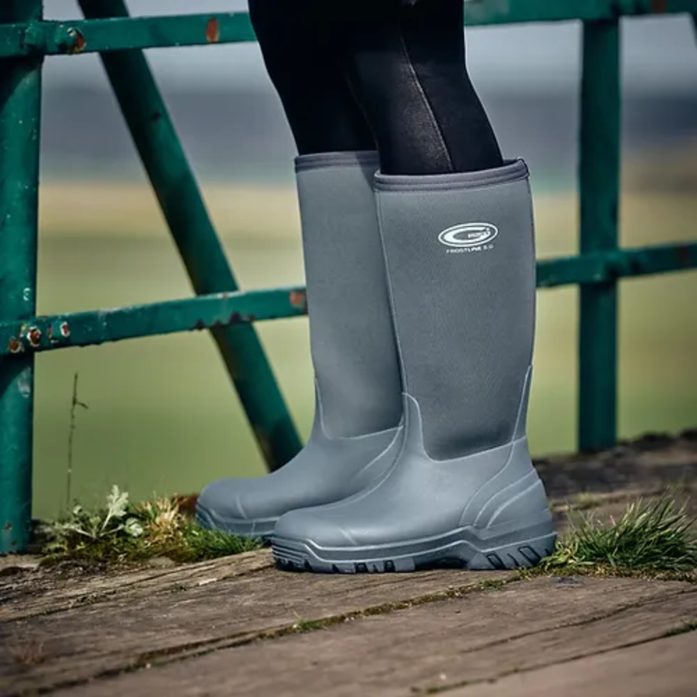 Grubs FROSTLINE 5.0™ Wellies - Stormy Grey