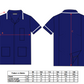 Portwest Mens Medical Tunic Navy Blue size chart protexU