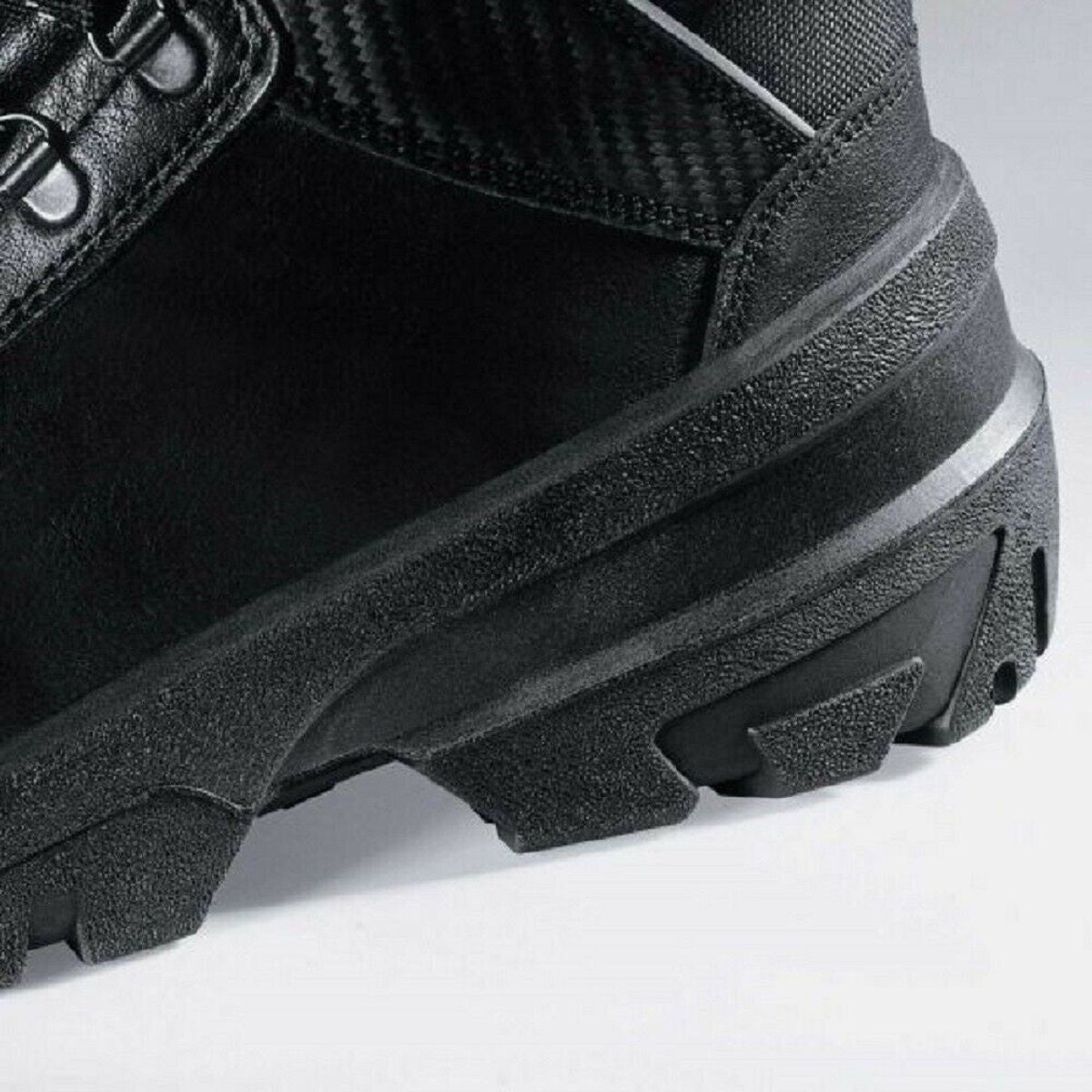 Uvex Quatro 84012 S3 Safety Boots. Steel Toe-cap, Steel Mid-sole, Black Leather Upper. Heel Detail.  protexU