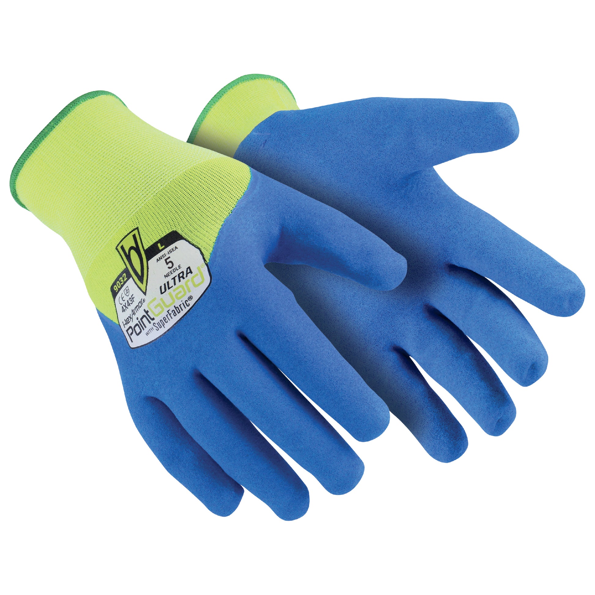 Hexarmor PointGuard needlestick gloves. Sharps resistant gloves, Facilities Management protexU