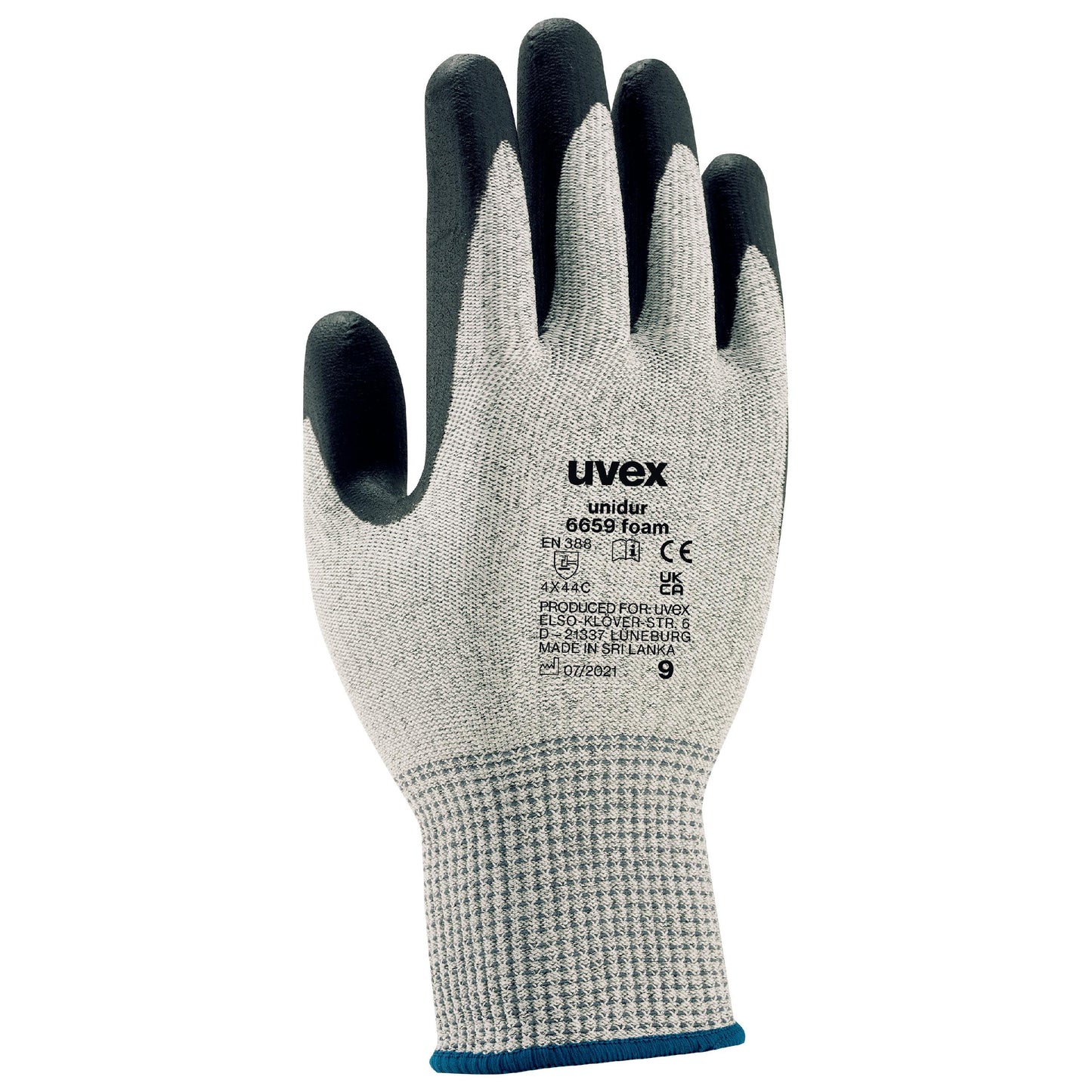 uvex unidur 6659 foam Cut Protection Gloves Cut C Rated