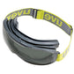 uvex Megasonic OTG Goggles. Fits Over Presciption Glasses. Tinted Lens UV400, Elasticated Headband. Top view. protexU
