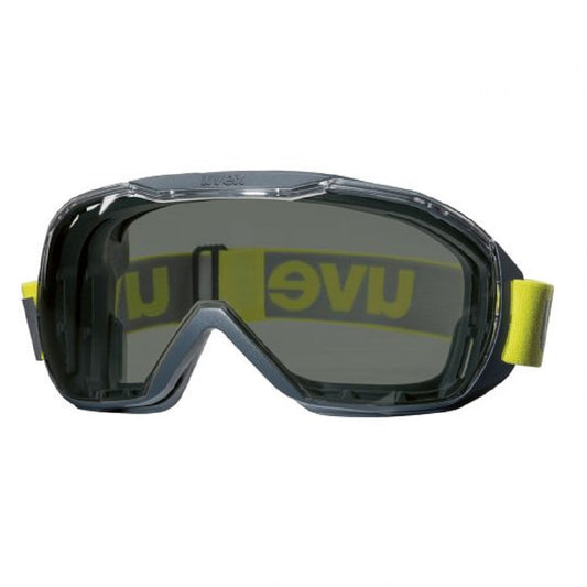 uvex Megasonic OTG Goggles. Fits Over Presciption Glasses. Tinted Lens UV400, Elasticated Headband. protexU