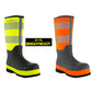 Brightboot Hi-Vis High Leg Waterproof Safety Boots S5 HI CI HRO SRA