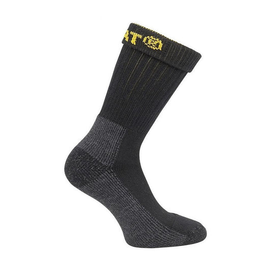 CAT Caterpillar Industrial Work Socks. 2 Pair Pack. Sizes 6-11 & 11-14