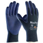 34-274 ATG MAxiFlex Elite Blue Gloves Nitrile Foam Work Glove Breathable & Washable. protexU