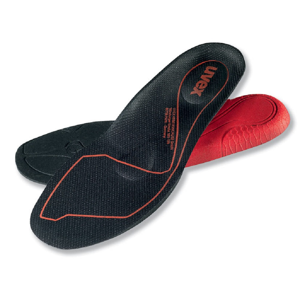 85172 uvex 1 safety boots S3 SRC black red protexu insoles