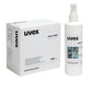 uvex 500ml Glasses Lens Cleaning Solution Fluid + 450 Cleaning Wipes